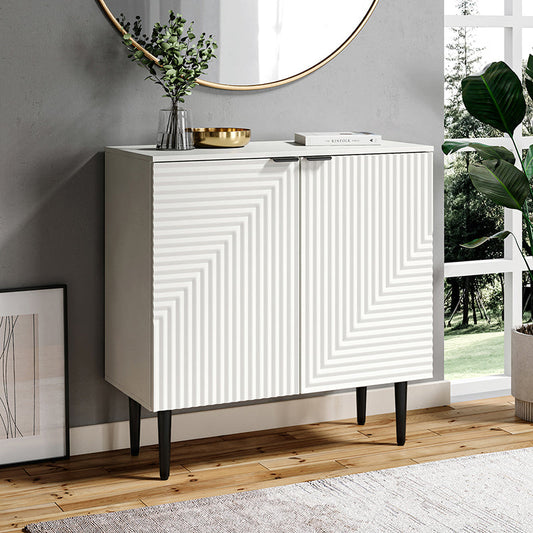89 cm Tall 2-Door Accent Cabinet