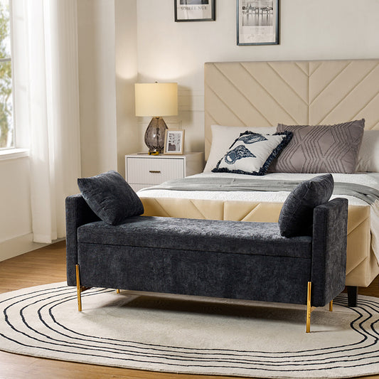 Arvid Flip Top Upholstered Storage Bench