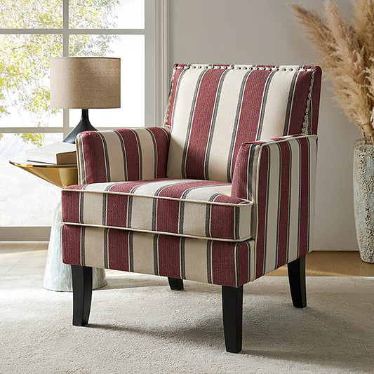 Bradley Modern Classic Armchair with Nailhead Trim