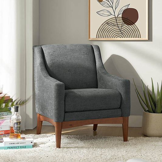 Dietmar Mid-Century Armchair – Vintage Style & Cozy Comfort