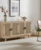 144 cm TV Stand Console Table with Storage