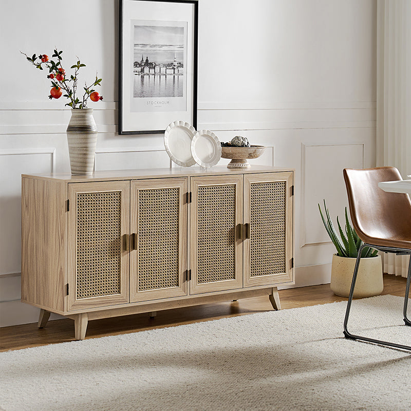 144 cm TV Stand Console Table with Storage