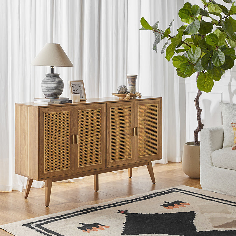 144 cm TV Stand Console Table with Storage