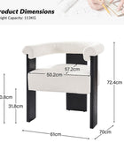 Fedor Modern Solid Wood Base Dining Chair