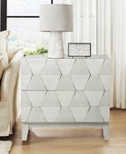 2 - Drawer Nightstand with Built-In Outlets