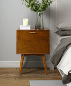 2 - Drawer Nightstand with Built-In Outlets