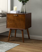 2 - Drawer Nightstand with Built-In Outlets