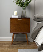 2 - Drawer Nightstand with Built-In Outlets