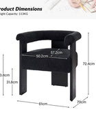 Fedor Modern Solid Wood Base Dining Chair