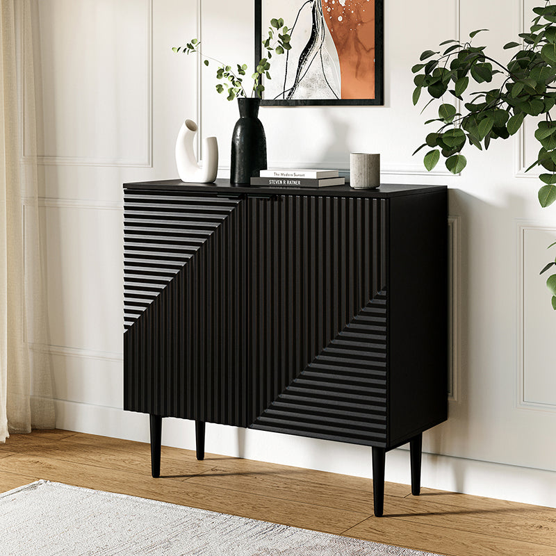89 cm Tall 2-Door Accent Cabinet
