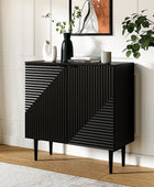 89 cm Tall 2-Door Accent Cabinet
