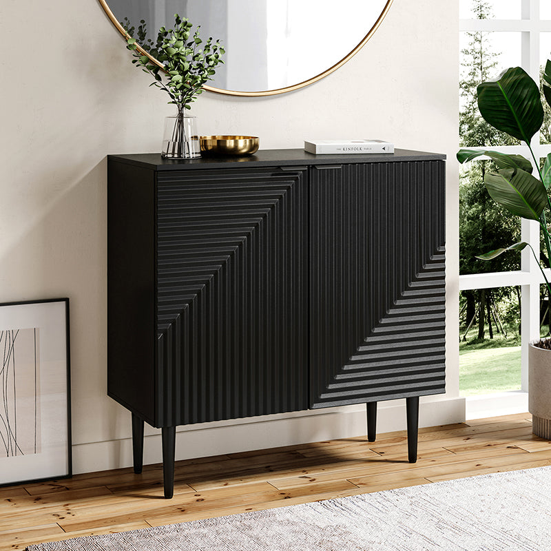 89 cm Tall 2-Door Accent Cabinet