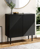 89 cm Tall 2-Door Accent Cabinet