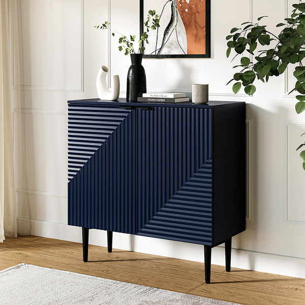 89 cm Tall 2-Door Accent Cabinet