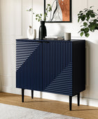 89 cm Tall 2-Door Accent Cabinet