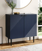89 cm Tall 2-Door Accent Cabinet