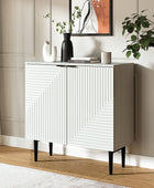 89 cm Tall 2-Door Accent Cabinet