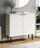 89 cm Tall 2-Door Accent Cabinet