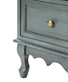 Galatea 3-Drawer Bedside Table with Charging Station