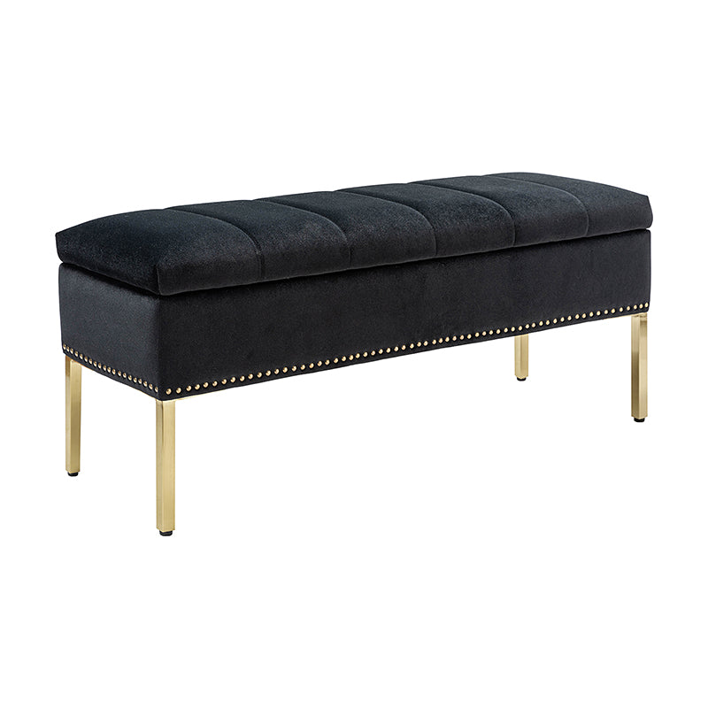 Egmund Upholstered Flip Top Storage Bench