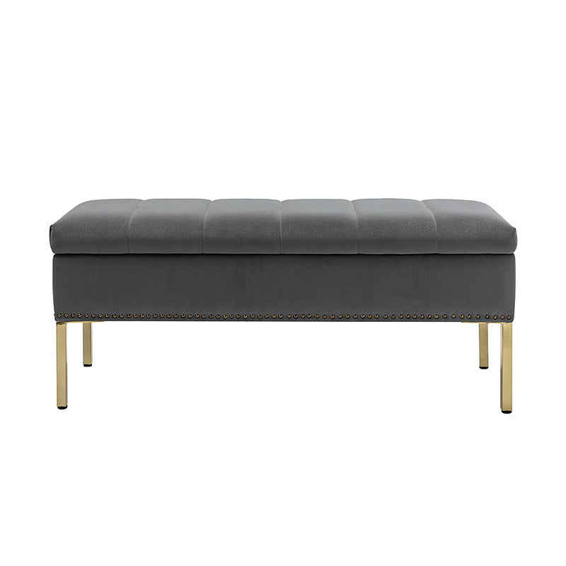 Egmund Upholstered Flip Top Storage Bench