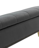 Egmund Upholstered Flip Top Storage Bench