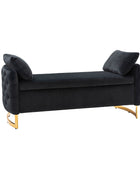 Angelo Upholstered Flip Top Storage Bench