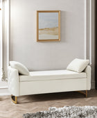 Angelo Upholstered Flip Top Storage Bench