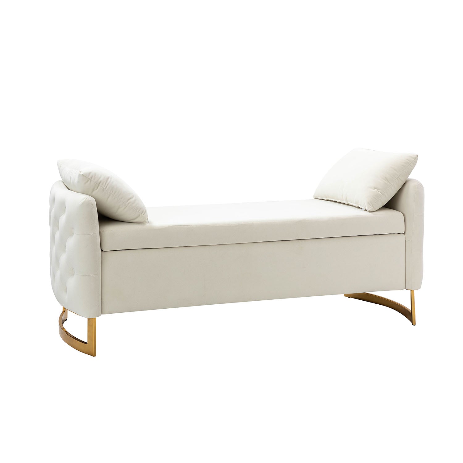 Angelo Upholstered Flip Top Storage Bench