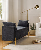 Arvid Flip Top Upholstered Storage Bench