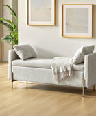 Arvid Flip Top Upholstered Storage Bench