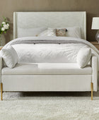 Arvid Flip Top Upholstered Storage Bench