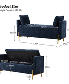 Arvid Flip Top Upholstered Storage Bench