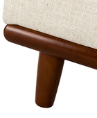 Clover Storage Bench – Tufted Seat with Hidden Organiser Space