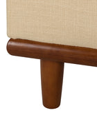 Clover Storage Bench – Tufted Seat with Hidden Organiser Space
