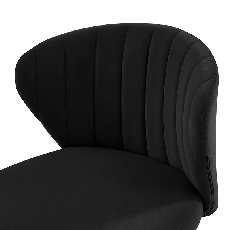 Troy Velvet Swivel Barstool – Adjustable Height & Modern Design