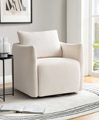 360-degree Swivel Barrel Modern Chair