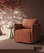 360-degree Swivel Barrel Modern Chair