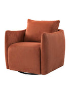 Angela 360-degree Swivel Barrel Modern Chair