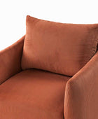Angela 360-degree Swivel Barrel Modern Chair