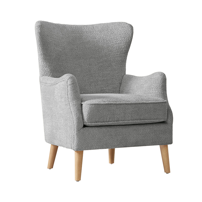 Dorothy Upholstered Armchair with Rubber Wood & Durable Legs