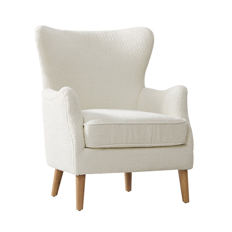 Dorothy Upholstered Armchair with Rubber Wood & Durable Legs