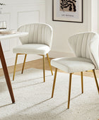 Aruna Modern Velvet Side Chair Set