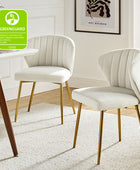 Aruna Modern Velvet Side Chair Set