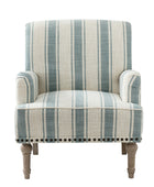 Lecce Farmhouse Armchair with Elegantly Legs