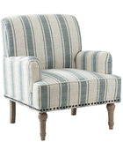 Lecce Farmhouse Armchair with Elegantly Legs