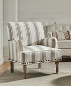 Lecce Farmhouse Armchair with Elegantly Legs