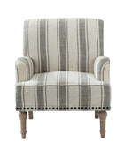 Lecce Farmhouse Armchair with Elegantly Legs