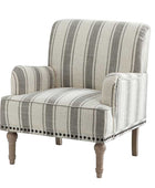 Lecce Farmhouse Armchair with Elegantly Legs