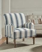 Lecce Farmhouse Armchair with Elegantly Legs